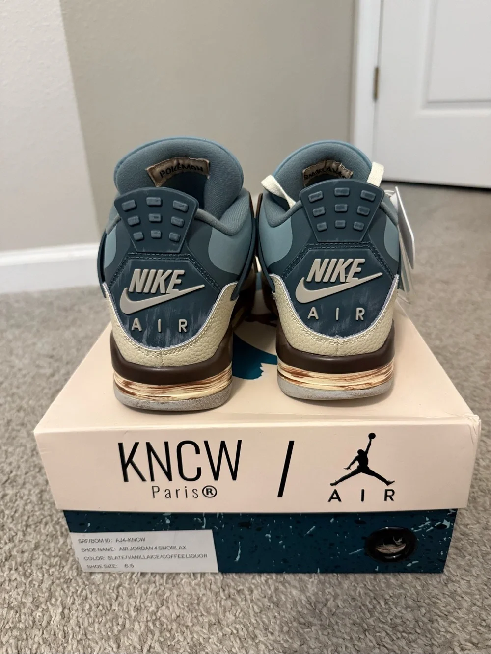SNORLAX JORDAN 4